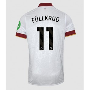 West Ham United Niclas Fullkrug #11 Tredjetröja 2024-25 Kortärmad